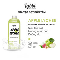 Sữa tạo bọt bồn tắm APPLE LYCHEE [Labbi] PERFUME BUBBLE GEL