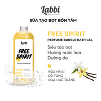 Sữa tạo bọt bồn tắm FREE SPIRIT [Labbi] PERFUME BUBBLE GEL