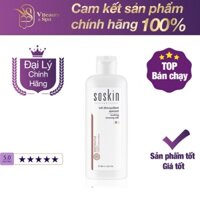 Sữa tẩy trang rửa mặt làm dịu da Soskin Soothing Cleansing Milk 250ml