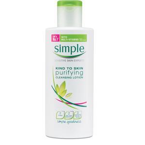 Sữa tẩy trang Simple Kind to Skin Purifying Cleansing Lotion