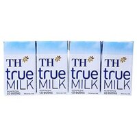 Sữa TH True milk có đường 110ml vỉ 4