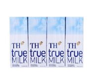 Sữa  TH true Milk có đường 110ml (lốc 4 hộp)