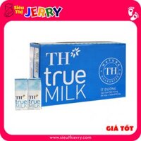 Sữa TH True Milk ít đường 180ml (thùng)
