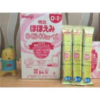 Sữa thanh Meiji 0-1 nội địa Nhật date mới-namibaby