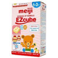 Sữa thanh Meiji 1-3 EZCube nhập khẩu Nhật hộp 16 thanh