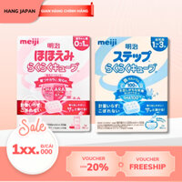 Sữa thanh Meiji cho bé từ 0-1 tuổi / 1-3 tuổi Hàng Nhật (Hộp 30 thanh) - NEW