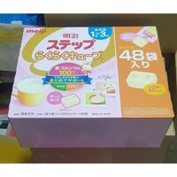 Sữa Thanh Meiji Dành Cho Bé Từ 1 – 3 Tuổi Nhật Bản - Hộp 48 thanh x 5 viên - Hàng Nhật Sakura