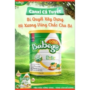 Sữa thảo dược trùm ngây Babego (0-12 tháng) - 800g