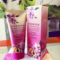 Sữa thơm dưỡng thể trắng da Vacci passion