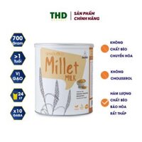 Sữa Thực Vật Hữu Cơ cho Bà Bầu-Sữa Organic Millet nhập khẩu Malaysia hộp 700g-Miwako THD Store