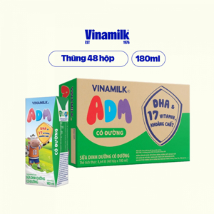 Sữa tiệt trùng ADM Gold Vinamilk thùng 48 hộp x 180ml