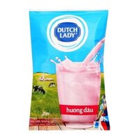 Sữa Tiệt Trùng Hương Dâu Dutch Lady Gói 220ml