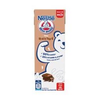 Sữa Tiệt Trùng Hương Socola Thụy Sĩ, Bear Brand, Swiss Chocolate Pasteurized Milk (180ml) - NESTLE