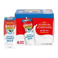 Sữa Tiệt Trùng Ít Béo Hữu Cơ, Organic Low Fat Milk, 8 fl oz (236ml) - HORIZON ORGANIC
