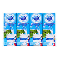 Sữa Tiệt Trùng Không Đường Dutch Lady Lốc 4 Hộp x 180ml