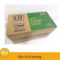 Sữa tiệt Trùng LIF Ít đường 200ml – Hộp