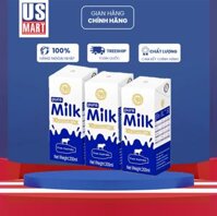 Sữa Tiệt Trùng Nguyên Kem - Au KingCare Uht Full Cream Pure Milk Lốc (3x200ml)