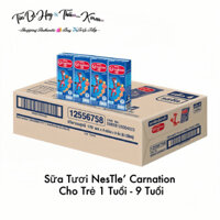 Sữa Tiệt Trùng Nguyên Kem Nestle’ Carnation Smartgo UHT Thái Lan  Chứa DHA Và Canxi Cho Trẻ [ Thùng 36 Hộp x 170ml ]
