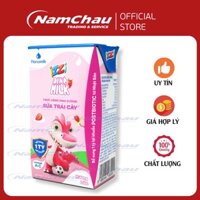 Sữa tiệt trùng vị trái cây IZZI DINOMILK dâu nguyên thùng 48 hộp 110ml [HN giao hàng hỏa tốc]