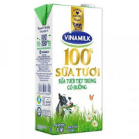 SỮA TIỆT TRÙNG VINAMILK 100% CÓ ĐƯỜNG 1L