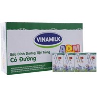 SỮA TIỆT TRÙNG VINAMILK ADM GOLD CÓ ĐƯỜNG - LỐC 4 HỘP X 110ML 48h/1thung