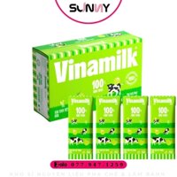 SỮA TIỆT TRÙNG VINAMILK ( GIẢM BÉO VỊ DỪA ) - LỐC 4 HỘP x 180ML