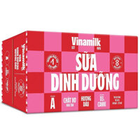 Sữa tiệt trùng Vinamilk hương dâu bịch 220ml