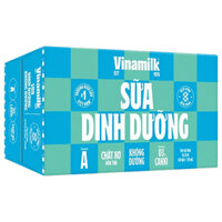 Sữa tiệt trùng Vinamilk không đường bịch 220ml