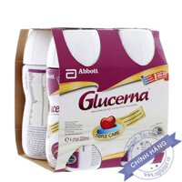 Sữa tiểu đường Glucerna pha sẵn chai nước 220ml