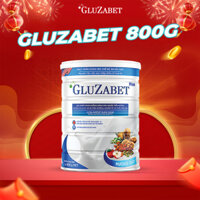 Sữa Tiểu Đường Gluzabet 800g - Sữa Hạt Chuyên Dùng Cho Người Tiểu Đường, Ổn Định Đường Huyết, Ngăn Ngừa Biến Chứng