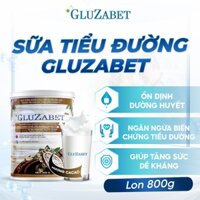 Sữa Tiểu Đường Gluzabet 800G - Hỗ Trợ Ổn Định Đường Huyết, Ngăn Ngừa Biến Chứng Tiểu Đường