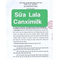 Sữa Tiểu Đường, Sữa Canxi LALA Canxi Milk 900g, Sữa canxi cho người già, Sữa canxi cho người, Sữa xương khớp