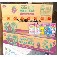 Sữa Trái Cây Kun Hương Nho Thùng 48 Hộp x 110ml ( Hàng Có thẻ Đổi Quà )