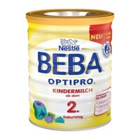 Sữa trẻ em trẻ 2 tuổi ++ Nestlé BEBA Kindermilch OPTIPRO ab 2 Jahren, 800 g (mã vỏ thùng: 7 613037 079906) (đóng 6 hộp/thùng)