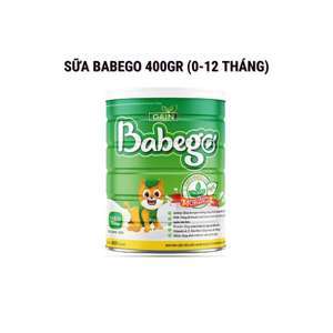 Sữa trùm ngây Babego (0-12 tháng) - 400g
