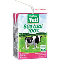 SỮA TƯƠI 100% NUTI DÂU 110ML