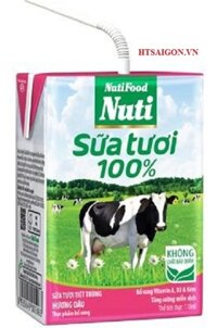 SỮA TƯƠI 100% NUTI DÂU 110ML