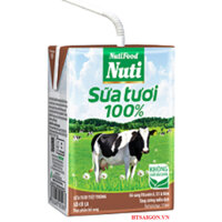 SỮA TƯƠI 100% NUTI SOCOLA 110ML