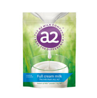 Sữa tươi A2 nguyên kem dạng bột của Úc bịch 1kg