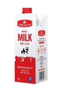 Sữa Tươi Ba Lan Tiệt Trùng Nguyên Kem Milk Secret 1L
