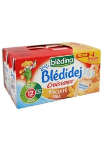 Sữa tươi Bledina Biscuite vị mật ong 250ml 12T