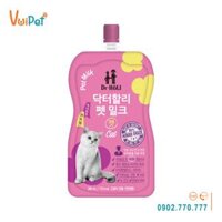 Sữa tươi cho mèo DR.HOLI Pet Milk Cat nguyên chất, ít béo