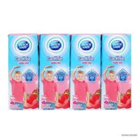 Sữa Tươi Cô Gái Hà Lan Cao Khỏe Hương Dâu 170ml