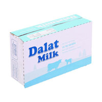 Sữa Tươi Đà Lạt Milk Thùng 48 hộp 110ml Ít Đường và Có Đường date mới