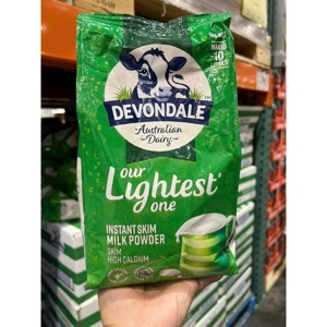 Sữa tươi dạng bột Devondale tách béo - hộp 1kg