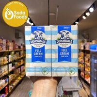 Sữa tươi Devondale 200ml Úc – Vị nguyên kem – Thùng 24 hộp