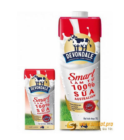 Sữa tươi Devondale ít béo - hộp 1 lít (10 hộp/thùng)