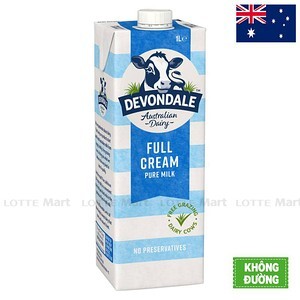 Sữa tươi Devondale nguyên kem - 1 lít (dành cho trẻ trên 2 tuổi)
