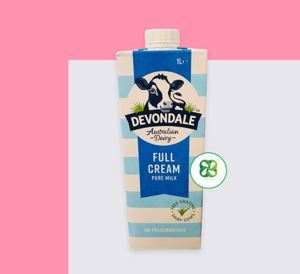 Sữa tươi Devondale nguyên kem - 1 lít (dành cho trẻ trên 2 tuổi)