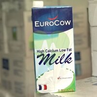 Sữa tươi Eurocow giàu canxi ít béo hộp 1L